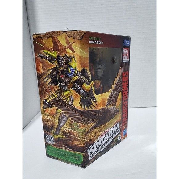 New Transformers Kingdom War For Cybertron Trilogy Airazor Hasbro Deluxe Hasbro - Picture 5 of 6